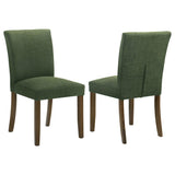 Cantley Upholstered Dining Side Chair Green (Set of 2) - 106378
