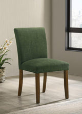 Cantley Upholstered Dining Side Chair Green (Set of 2) - 106378