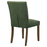 Cantley Upholstered Dining Side Chair Green (Set of 2) - 106378