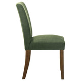 Cantley Upholstered Dining Side Chair Green (Set of 2) - 106378