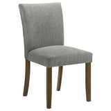 Cantley Upholstered Dining Side Chair Grey (Set of 2) - 106379