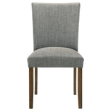 Cantley Upholstered Dining Side Chair Grey (Set of 2) - 106379