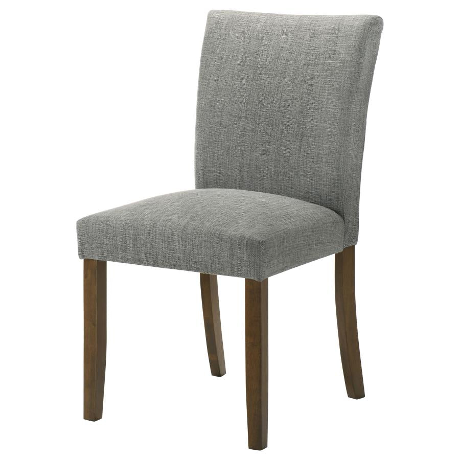 Cantley Upholstered Dining Side Chair Grey (Set of 2) - 106379