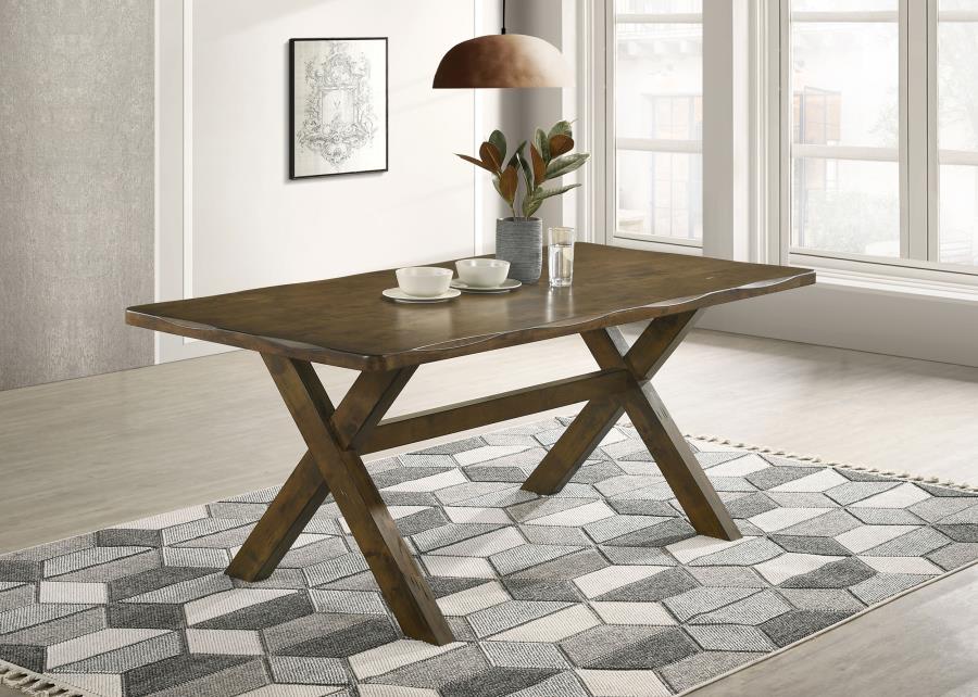 Alston Rectangular 71-inch Dining Table Knotty Nutmeg - 106381