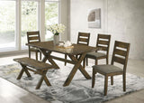 Alston 47-inch Solid Wood Dining Bench Knotty Nutmeg - 106383