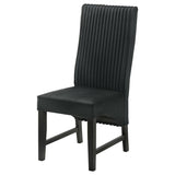 Barrand Upholstered Dining Side Chair Black (Set of 2) - 106387