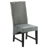 Barrand Upholstered Dining Side Chair Grey (Set of 2) - 106389