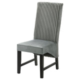 Barrand Upholstered Dining Side Chair Grey (Set of 2) - 106389