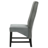 Barrand Upholstered Dining Side Chair Grey (Set of 2) - 106389