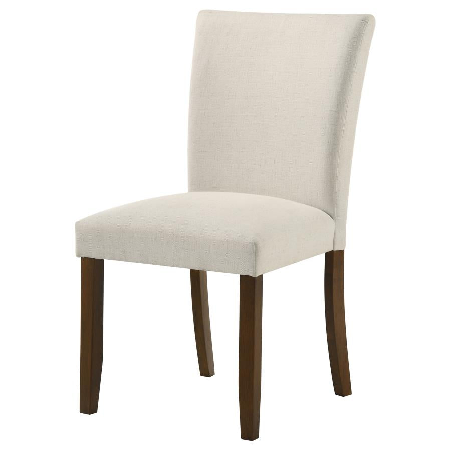 Cantley Upholstered Dining Side Chair Beige (Set of 2) - 106412