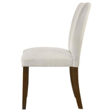 Cantley Upholstered Dining Side Chair Beige (Set of 2) - 106412