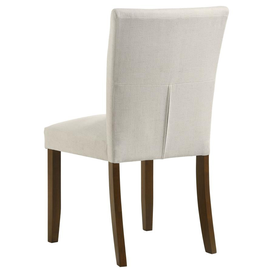 Cantley Upholstered Dining Side Chair Beige (Set of 2) - 106412