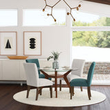 Cantley Upholstered Dining Side Chair Beige (Set of 2) - 106412