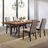 Spring Creek 5-piece Rectangular Dining Table Set Taupe - 106581-S5G