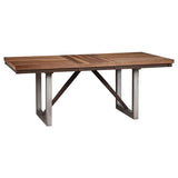 Spring Creek 77-inch Extension Dining Table Natural Walnut - 106581