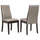 Spring Creek Upholstered Dining Chair Taupe (Set of 2) - 106583