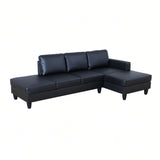 L - Shaped Sectional Sofa With Chaise & Ottoman