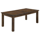 Coleman 5-piece Rectangular Dining Set Rustic Golden Brown - 107041-S5