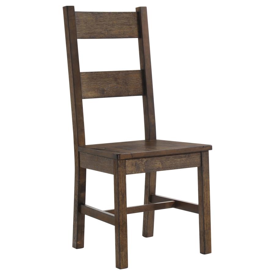 Coleman 5-piece Rectangular Dining Set Rustic Golden Brown - 107041-S5