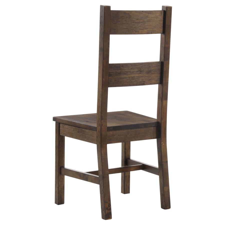 Coleman 5-piece Rectangular Dining Set Rustic Golden Brown - 107041-S5