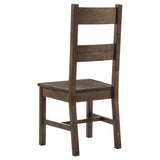 Coleman 5-piece Rectangular Dining Set Rustic Golden Brown - 107041-S5