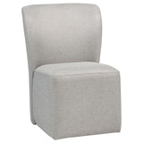 Jaelynn Upholstered Parsons Dining Side Chair Beige (Set of 2) - 107052BEI