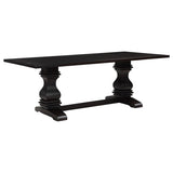 Parkins 7-piece Rectangular Dining Table Set Rustic Espresso - 107411-S7