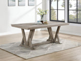 Cornelia Rectangular 82-inch Dining Table Coastal Grey - 107441