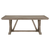 Cornelia Rectangular 82-inch Dining Table Coastal Grey - 107441