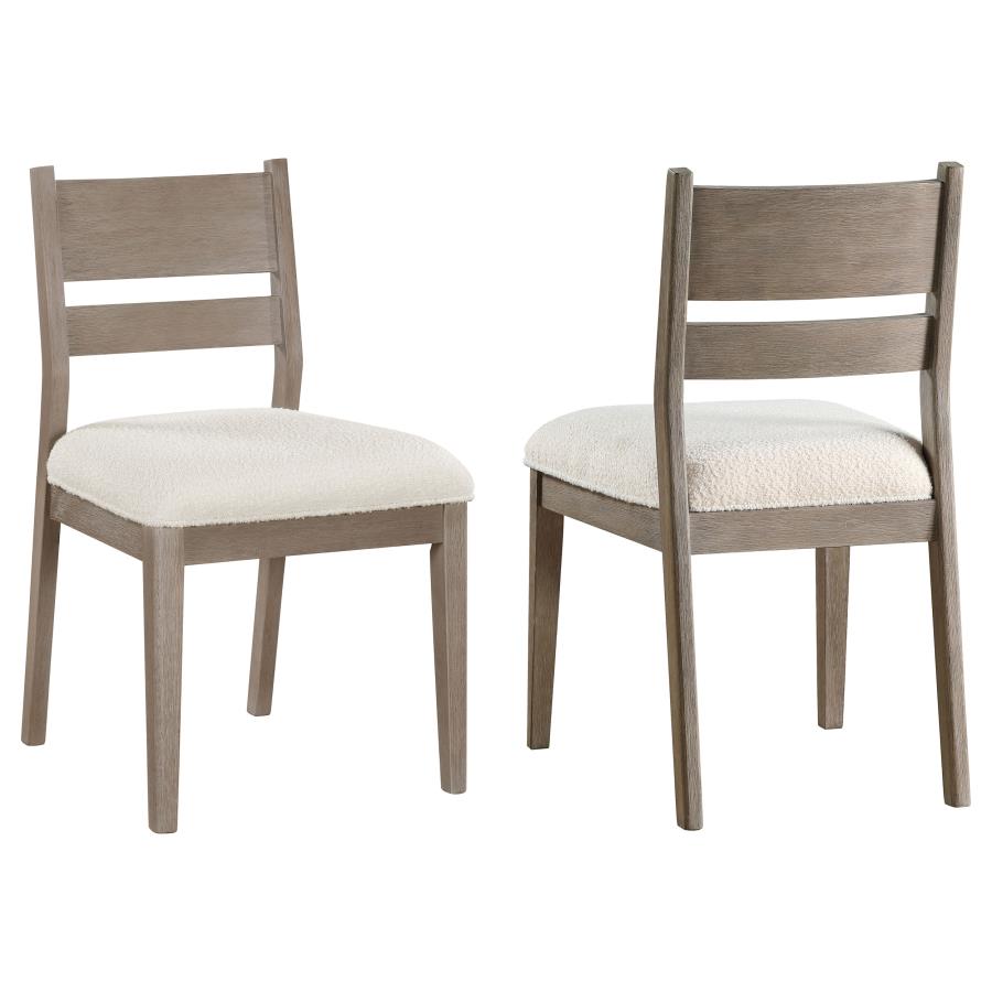 Cornelia Wood Dining Side Chair Coastal Grey (Set of 2) - 107442