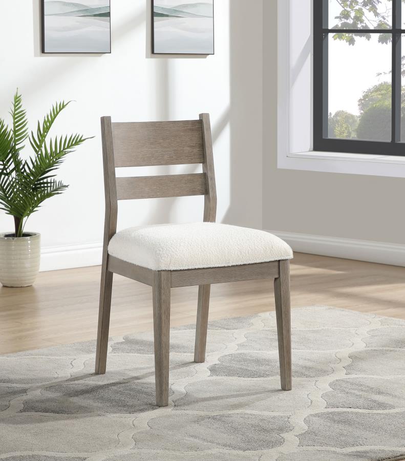 Cornelia Wood Dining Side Chair Coastal Grey (Set of 2) - 107442