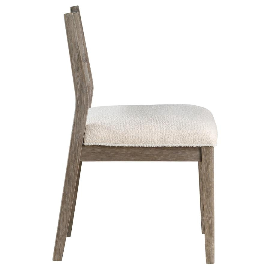 Cornelia Wood Dining Side Chair Coastal Grey (Set of 2) - 107442