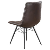 Aiken Upholstered Dining Side Chair Brown (Set of 4) - 107853