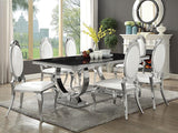 Anchorage Upholstered Dining Chair Cream White (Set of 2) - 107872N