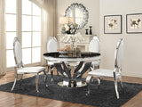 Anchorage Upholstered Dining Chair Cream White (Set of 2) - 107872N