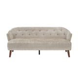 3 Seater Tufted Upholstered Couch Comfy Living Room Sofa