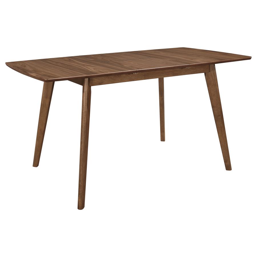 Alfredo 5-piece Butterfly Leaf Dining Set Natural Walnut - 108080-S5