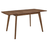 Alfredo 5-piece Butterfly Leaf Dining Set Natural Walnut - 108080-S5