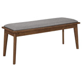 Alfredo 6-piece Butterfly Leaf Dining Set Natural Walnut - 108080-S6