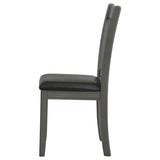 Lavon Wood Dining Side Chair Medium Grey (Set of 2) - 108212