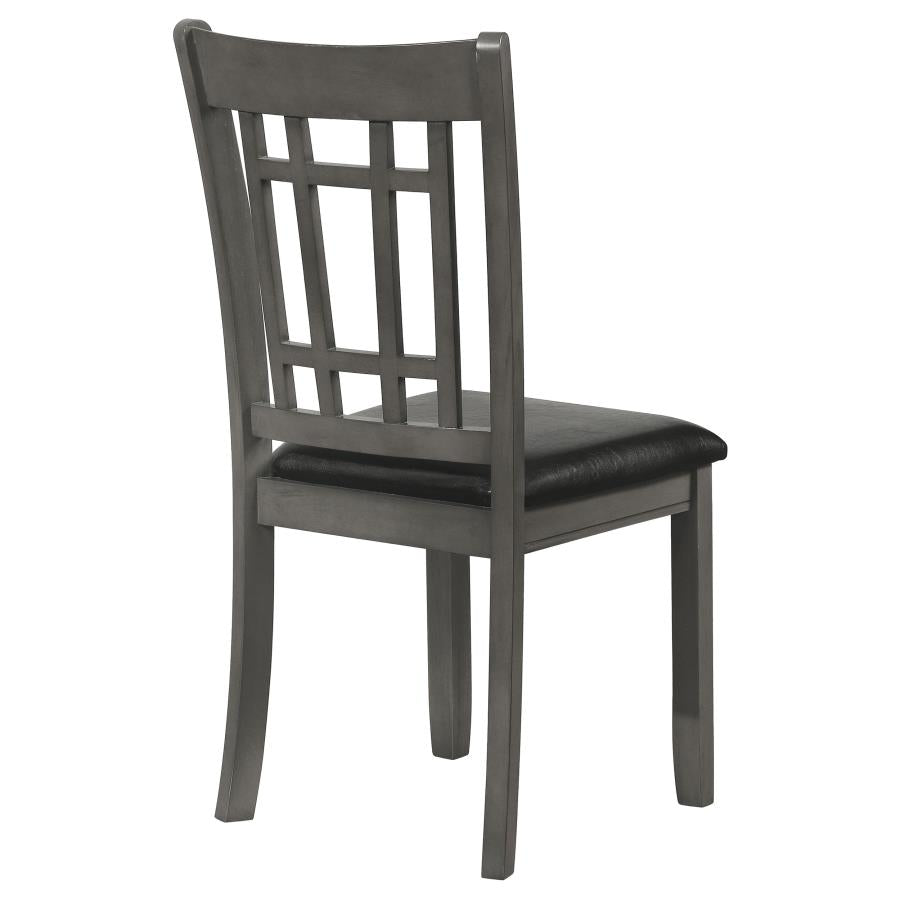 Lavon Wood Dining Side Chair Medium Grey (Set of 2) - 108212