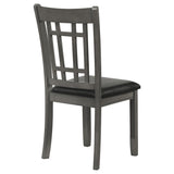 Lavon Wood Dining Side Chair Medium Grey (Set of 2) - 108212