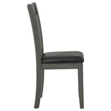 Lavon Wood Dining Side Chair Medium Grey (Set of 2) - 108212