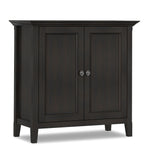 Amherst - 2 Door Storage Cabinet & Adjustable Shelving - Brown