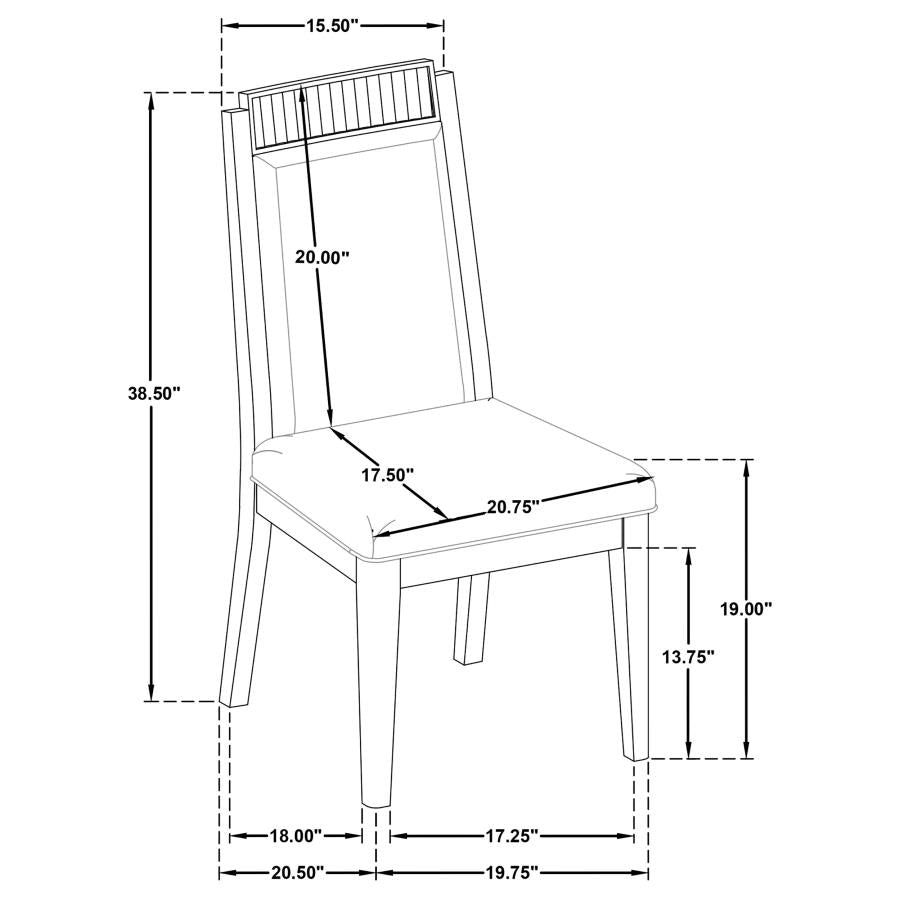 Brookmead 9-piece Extension Leaf Dining Table Set Black - 108231-S9