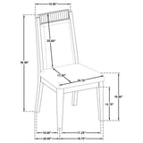 Brookmead 9-piece Extension Leaf Dining Table Set Black - 108231-S9