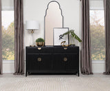 Brookmead 4-door Sideboard Buffet Storage Cabinet Black - 108235