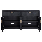 Brookmead 4-door Sideboard Buffet Storage Cabinet Black - 108235