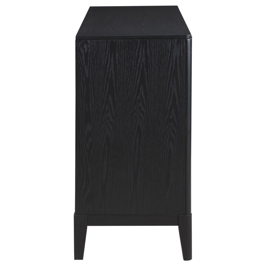 Brookmead 4-door Sideboard Buffet Storage Cabinet Black - 108235