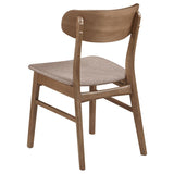 Dortch 5-piece Oval Solid Wood Dining Set Walnut - 108461-S5